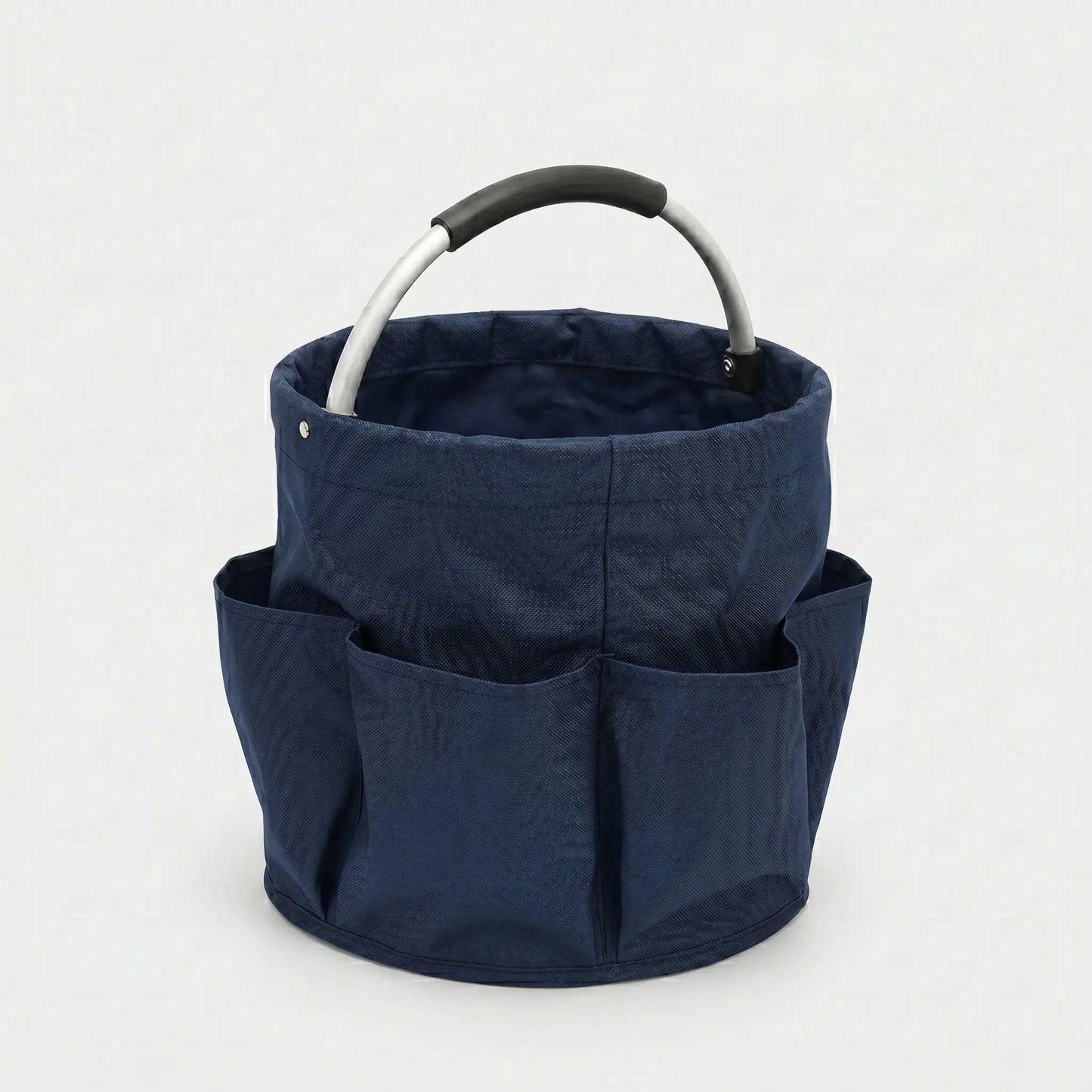 Foldable Garden Tool Bag with 6 Pockets - Foldable Multi-Purpose Storage Bags, Portable Tote with Rounded Handle for Home, Outdoor, Poolside Use, Foldable Storage Bags