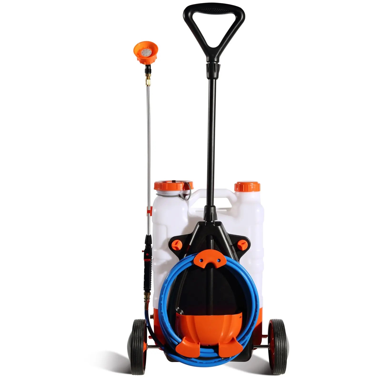 【Dealsforyoudays】Vevor Battery Powered Backpack Sprayer, Two Version, Adjustable Pressure, 4 Gallon Tank, with 8 Nozzles and 2 Wands, Wide Mouth Lid for Weeding, Spraying, Cleaning,Campingessentials,Outdoorfurnitureset,Campinggear
