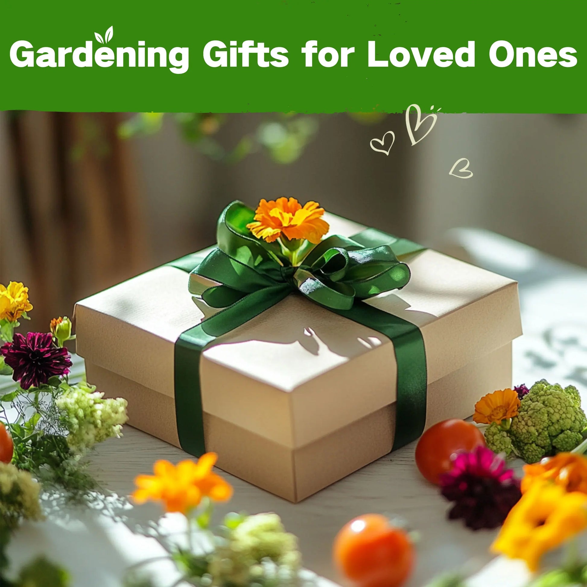 LUSH&DEW Year-Round USDA Zone 7 Seed Bank - 32 Organic Seed Varieties for All Seasons Gardening with Seasonal Synchrony