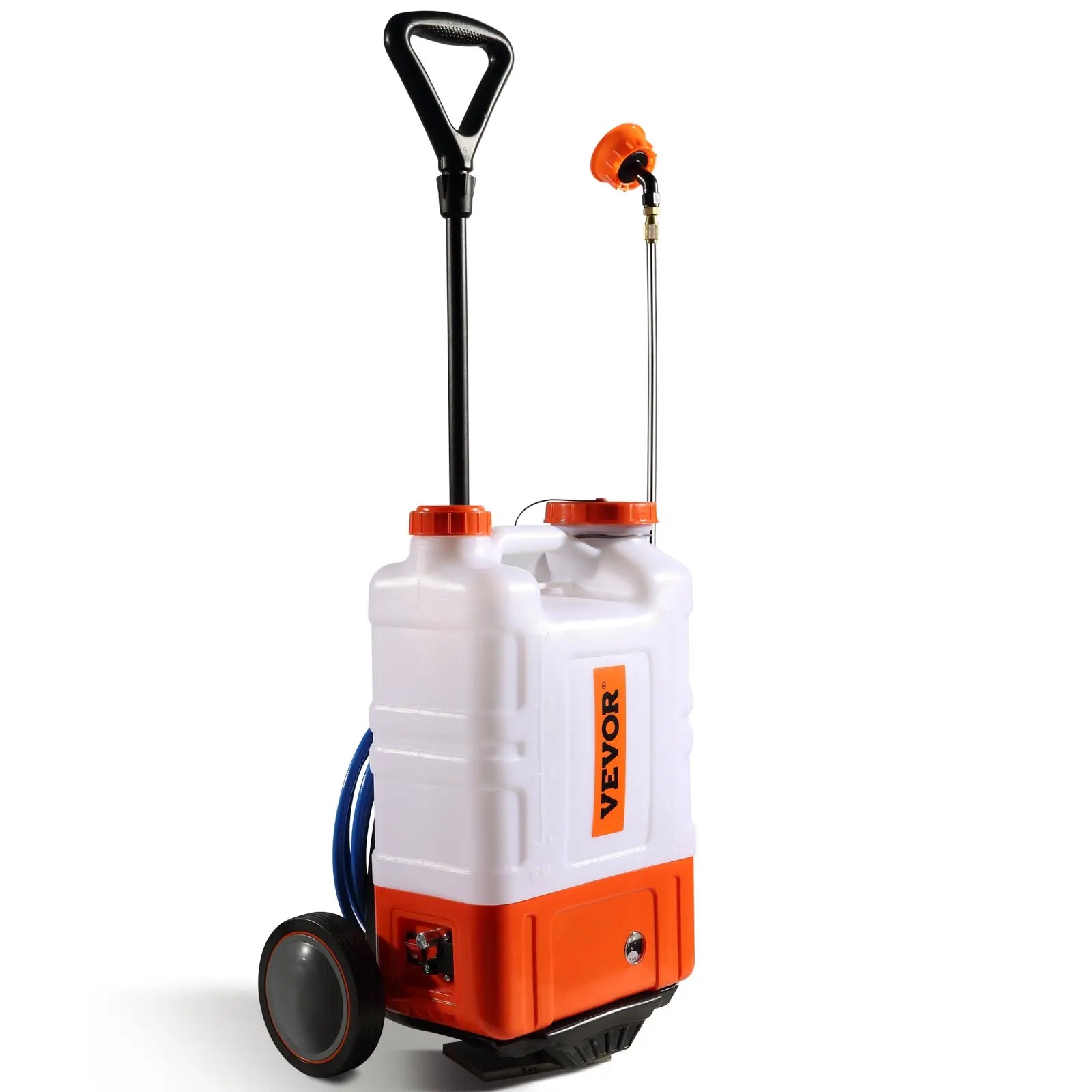 【Dealsforyoudays】Vevor Battery Powered Backpack Sprayer, Two Version, Adjustable Pressure, 4 Gallon Tank, with 8 Nozzles and 2 Wands, Wide Mouth Lid for Weeding, Spraying, Cleaning,Campingessentials,Outdoorfurnitureset,Campinggear