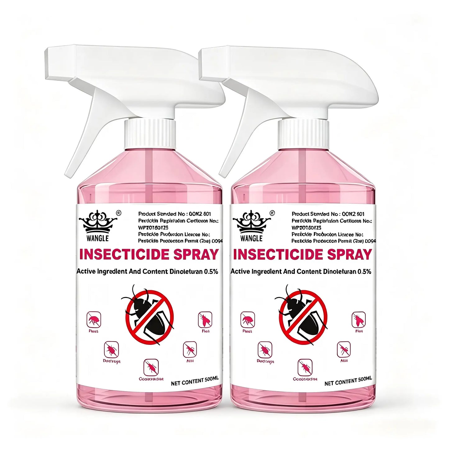 Effective Multi-Functional Household Pest Control, Easy-Use Insect Treatment, Powerful Formula to Get Rid of Cockroaches and Other Indoor Insects Insecticide