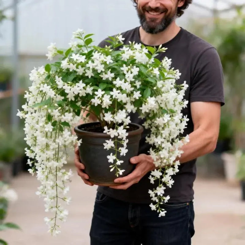 【Bestsellertop】For 50 Non-Gmo Fragrant Jasmine Seeds - Pleasant Aroma, Suitable for Small Gardens, Patios, Balconies & Indoor Cultivation, Low-Maintenance Outdoor Ornamental Flowers, Top Choice for Horticulture