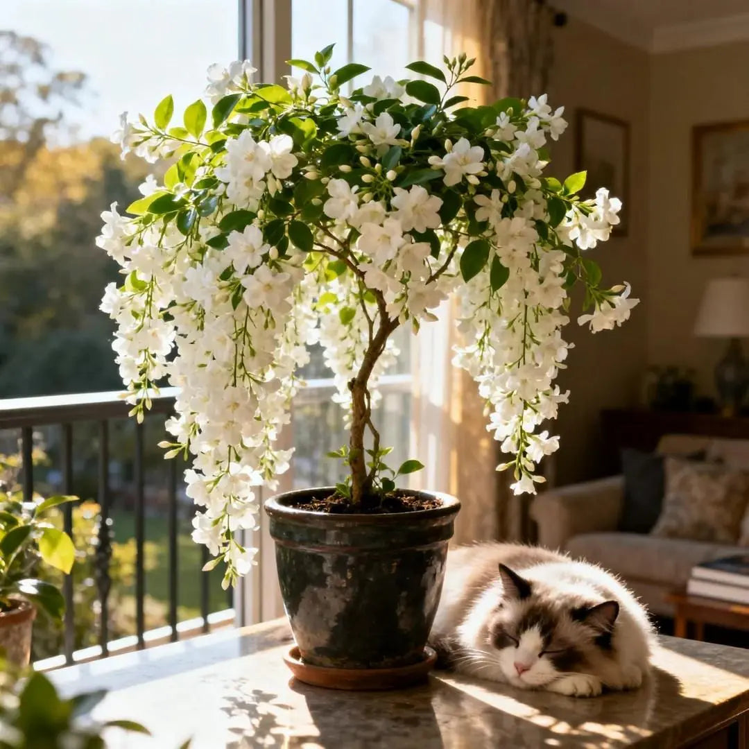 【Bestsellertop】For 50 Non-Gmo Fragrant Jasmine Seeds - Pleasant Aroma, Suitable for Small Gardens, Patios, Balconies & Indoor Cultivation, Low-Maintenance Outdoor Ornamental Flowers, Top Choice for Horticulture