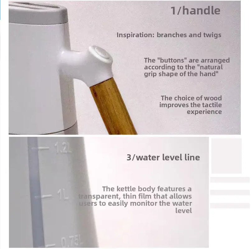 1.2–1.5 L Electric Sprayer for Home Gardening with Ergonomic Wood-Grain Design; Portable Solution for Indoor and Outdoor Plants, Car Tires, and Household Cleaning