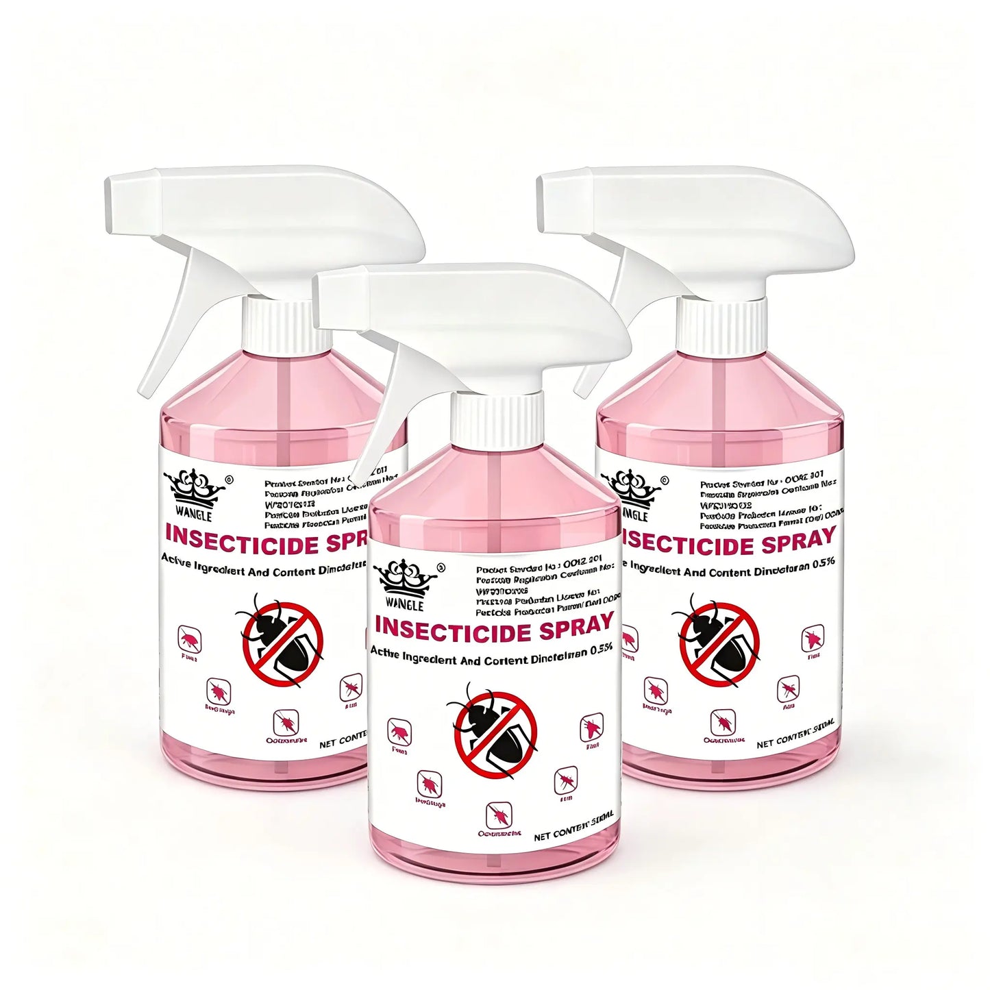 Effective Multi-Functional Household Pest Control, Easy-Use Insect Treatment, Powerful Formula to Get Rid of Cockroaches and Other Indoor Insects Insecticide
