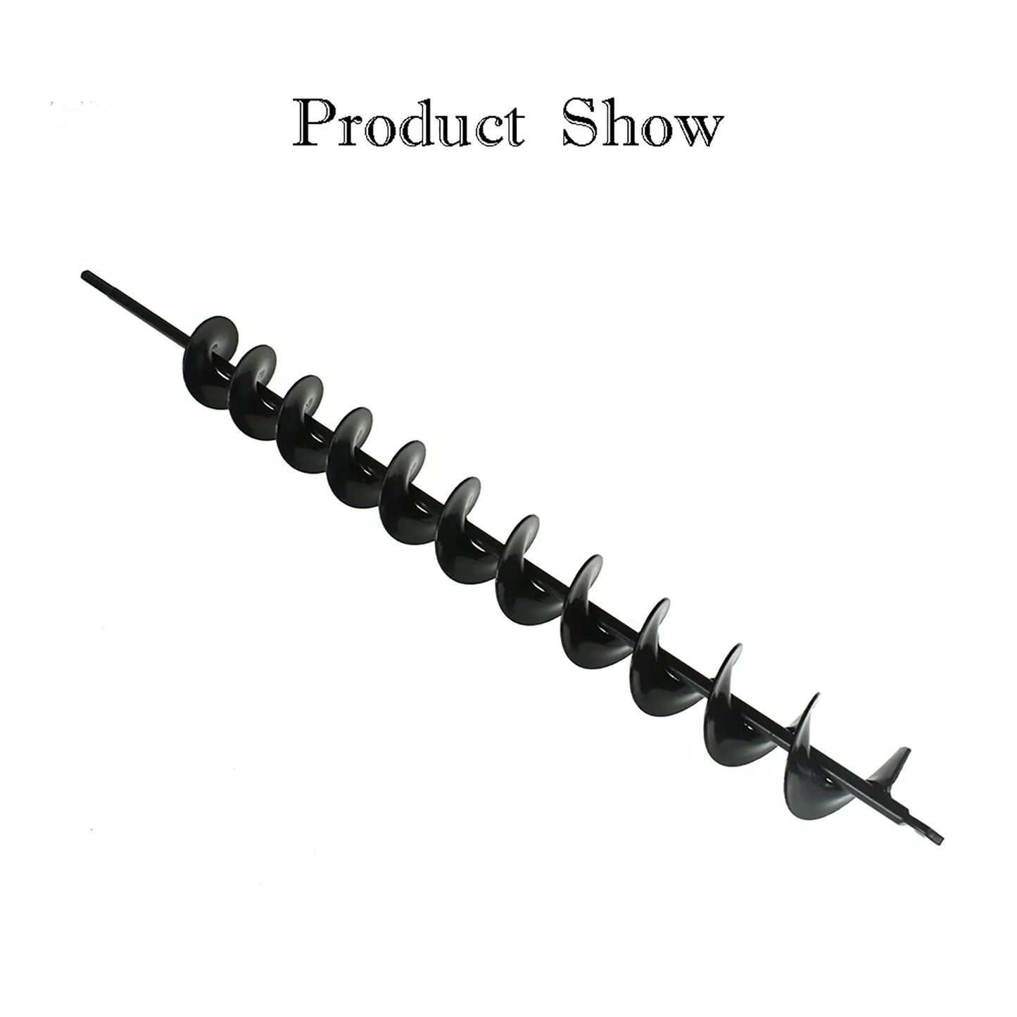 2"X24" Garden Spiral Auger Drill Bit, Rapid Flower Planting Planter Tool, 1-Piece Power Tool Accessories