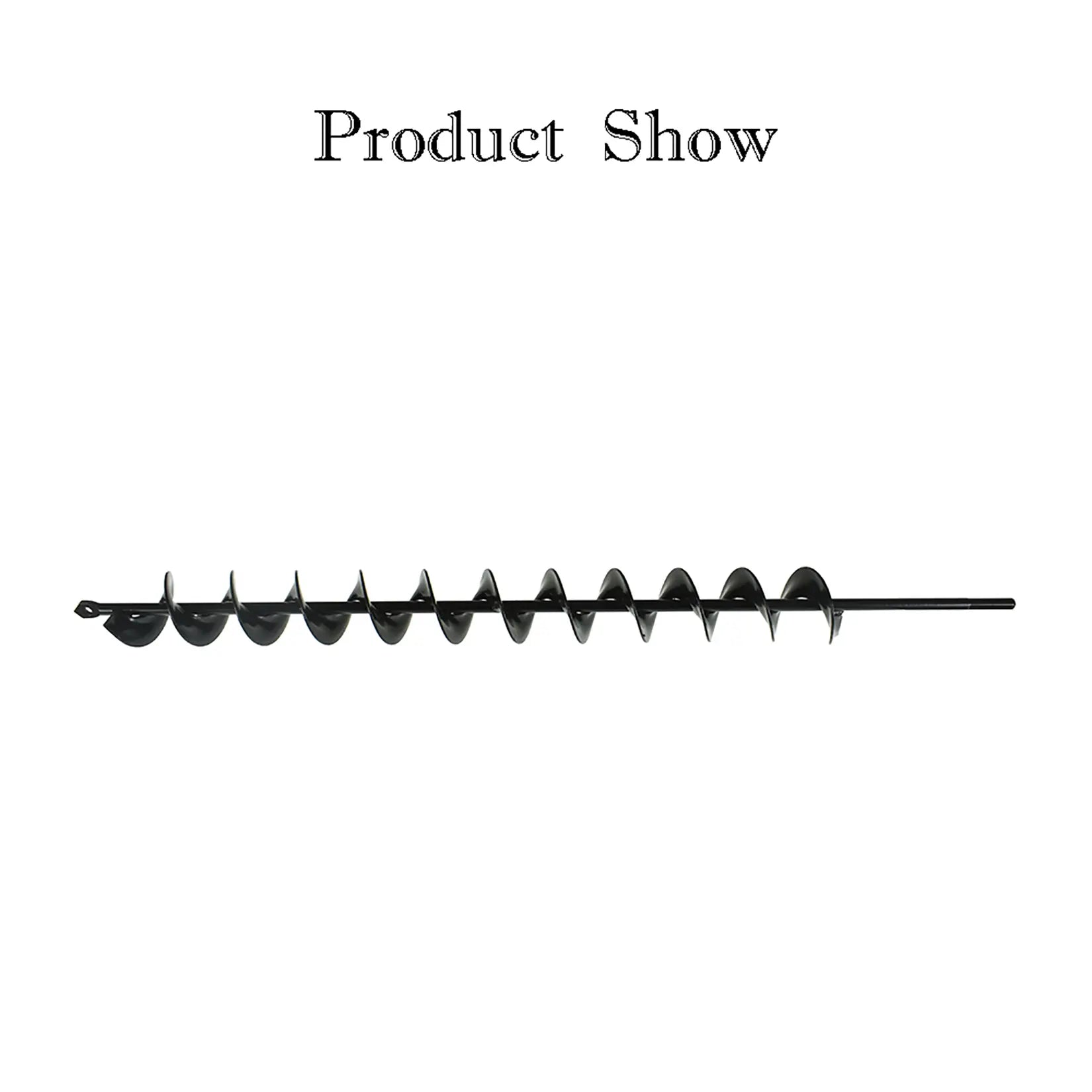 2"X24" Garden Spiral Auger Drill Bit, Rapid Flower Planting Planter Tool, 1-Piece Power Tool Accessories