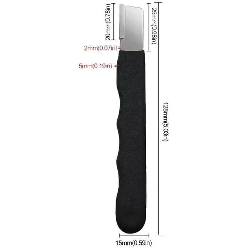 Portable Multi-Purpose Blade Sharpener Quick Sharpening Tool for Lawn Mowers Garden Tools Knives Pruners Scissors Black Carbide Sharpeners for Axes Hedge Shears Pocket Knives Sharpening Tool