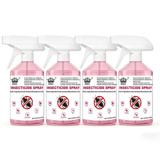 The Third-Generation Insecticide Spray - It Can Kill over 40 Types of Household Pests (Cockroaches, Ants, Spiders, Bed Bugs). When Used According to Instructions, It Is Safe for Both Pets and Humans, and Can Be Used Both Indoors and Outdoors.