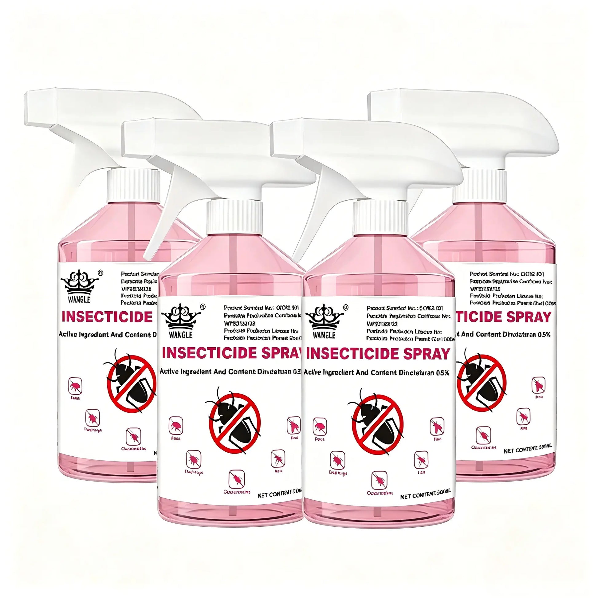 Effective Multi-Functional Household Pest Control, Easy-Use Insect Treatment, Powerful Formula to Get Rid of Cockroaches and Other Indoor Insects Insecticide