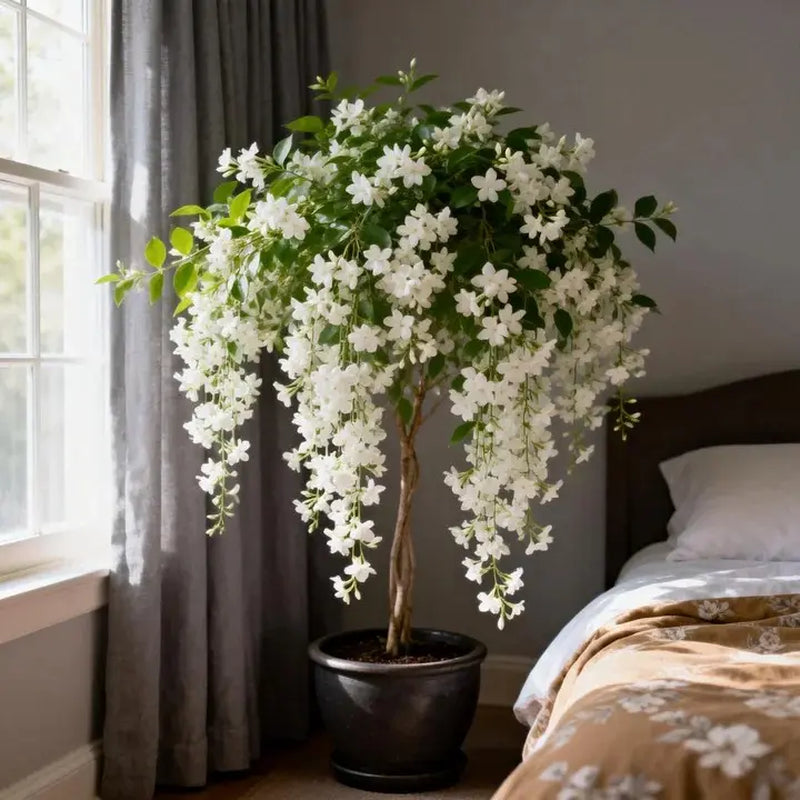 【Bestsellertop】For 50 Non-Gmo Fragrant Jasmine Seeds - Pleasant Aroma, Suitable for Small Gardens, Patios, Balconies & Indoor Cultivation, Low-Maintenance Outdoor Ornamental Flowers, Top Choice for Horticulture