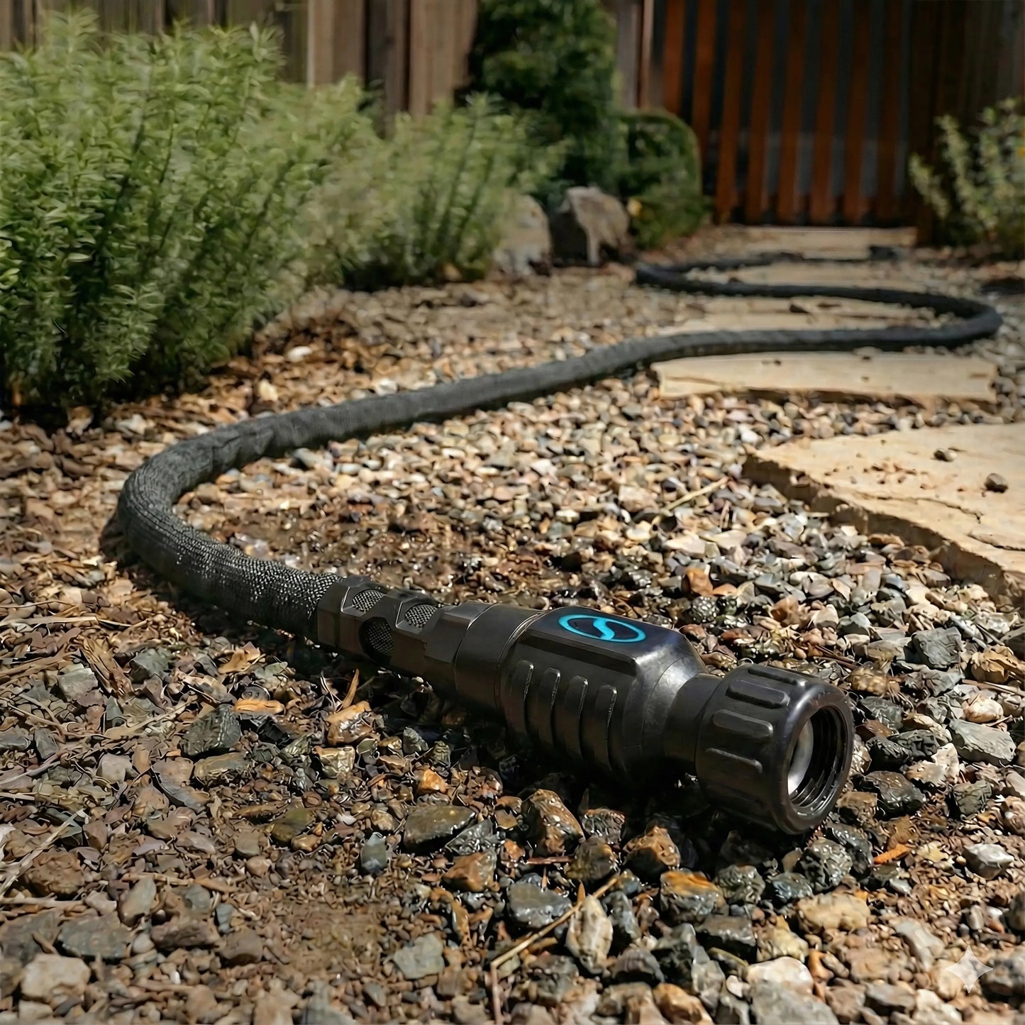 【Dealsforyoudays】Aqua Joe Kink + Twist-Resistant Weather-Resistant Fiberjacket Garden Hose | 50-Foot | 5/8-Inch Diameter