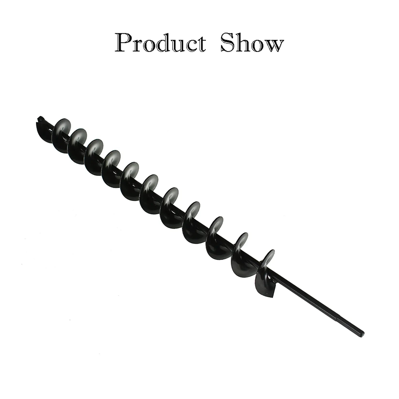 2"X24" Garden Spiral Auger Drill Bit, Rapid Flower Planting Planter Tool, 1-Piece Power Tool Accessories