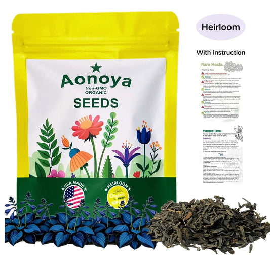 【Buy 2 Get 1 Free】Hosta Seeds，Shade Plant Seeds for Garden and Yard，With Instructions